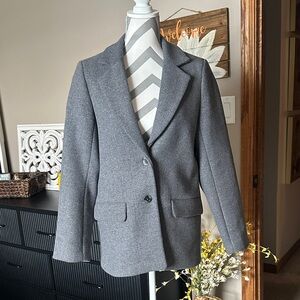 Abercrombie & Fitch Gray Blazer